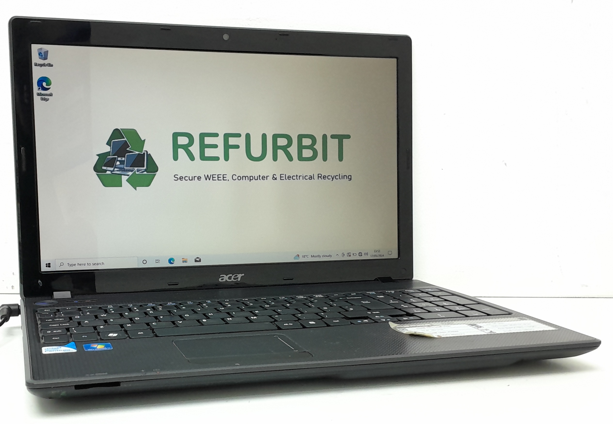 20240517_135313_edit_1717813905025375 Acer Aspire 5736Z Series PEW72 - Pentium T4500 2.3GHz - 3GB Ram - 15.6" - 320GB HDD - Windows 10 Home - Image 1