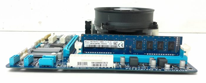 Gigabyte GA-H61M-DS2 - i3-3240  3.4GHz - DDR3 - 4GB Ram - Motherboard With Heat Sink - Image 4