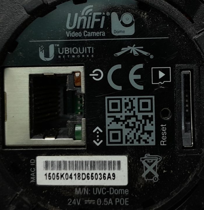 Ubiquiti Unifi UVC-Dome PoE Video CCTV Camera - Image 3