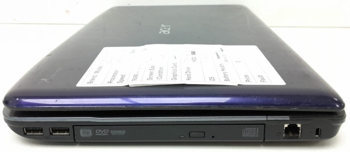 Acer Aspire 5738/5338 series MS2264 - Core 2 Duo T6400 2.0GHz - 4GB Ram - 15.6" - 500GB HDD - Windows 10 Pro - Image 5