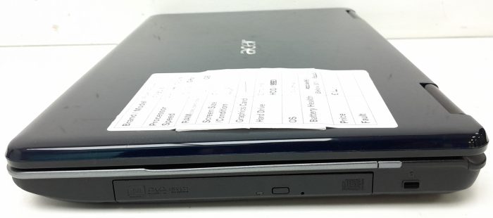 Acer Aspire 5732Z Series KAWF0 - Pentium T4400 2.2GHz - 3GB Ram - 15.6" - 250GB HDD - Windows 10 Home - Image 5