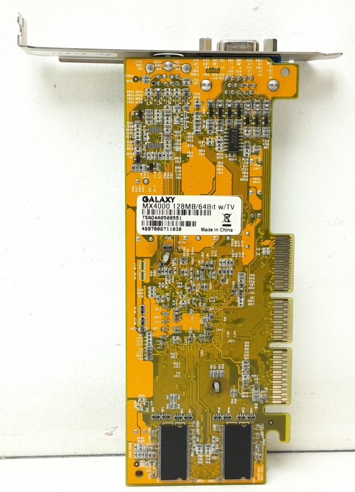 Galaxy MX4000 128MB/64 Bit w/TV & VGA Graphics Card - Image 4