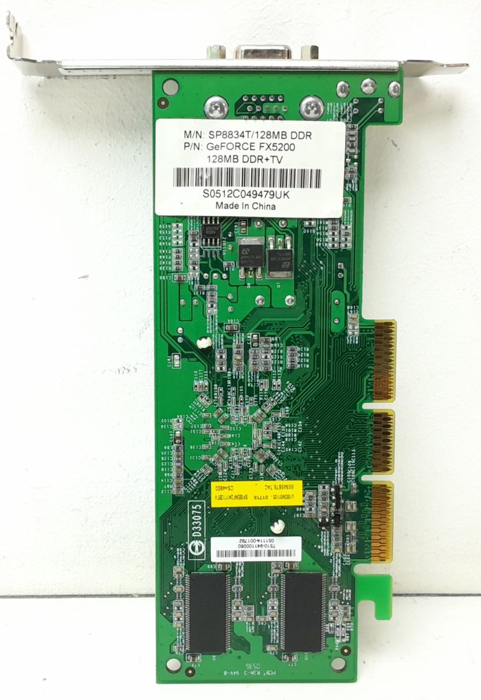 Elixir GeForce FX5200 128MB DDR+TV & VGA Graphics card - Image 4