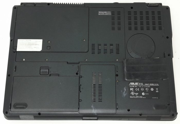 Asus X71Q - Pentium T4200 2.0GHz - 3GB Ram - 17.3" - 250GB HDD - Windows 10 Pro - Image 4
