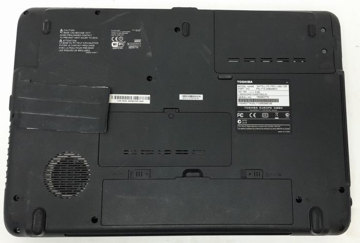 Toshiba Satellite Pro L450-13R - Celeron 900 2.2GHz - 2GB Ram - 15.6" - 250GB HDD - Windows 10 Home - Image 4