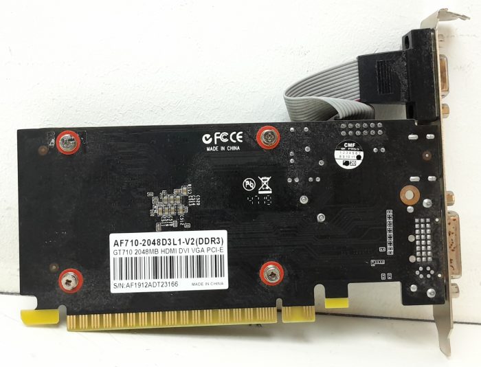Afox AF710-2048D3L1-V2(DDR3) GT710 2048MB HDMI DVI VGA PCI-E Card - Image 4