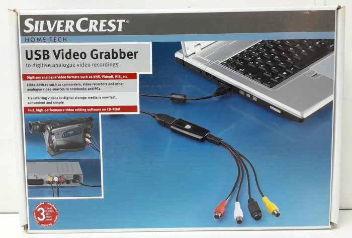 Silver Crest L7036715 USB Video Grabber - Image 2
