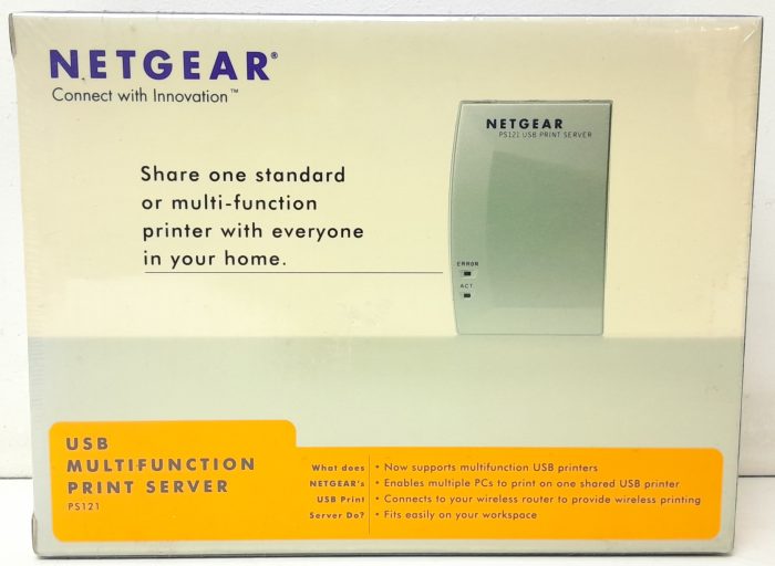 Netgear PS121 v2 USB Multifunctional Print Server - Image 2
