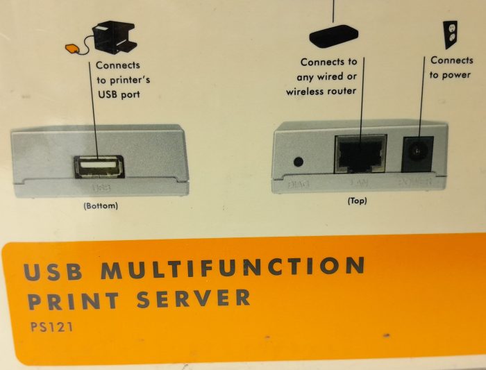 Netgear PS121 v2 USB Multifunctional Print Server - Image 3