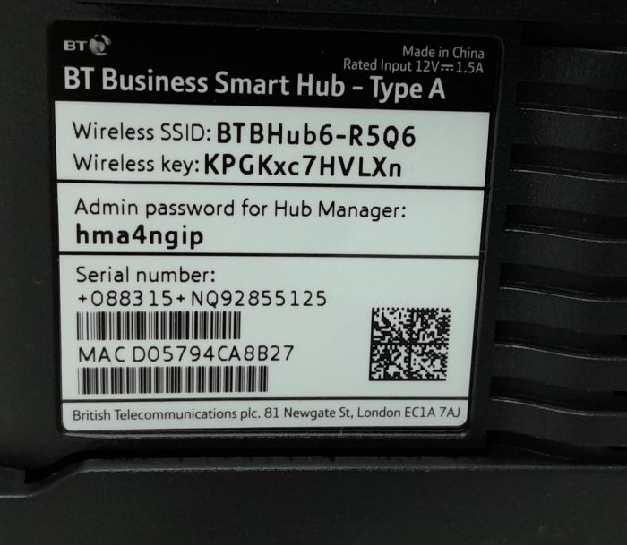 BT Business Smart Hub - Type A Wireless Router - Image 3
