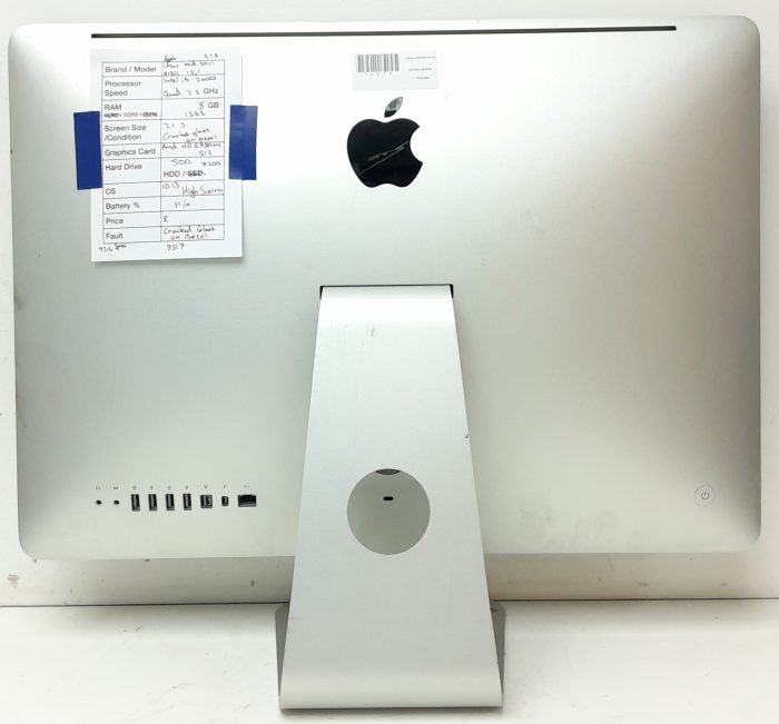 Apple iMac A1311 - Intel i5-2400S Quad 2.5GHz - 8GB RAM - 21.5" - AMD 6750M 512MB - 500GB HDD - 10.13 High Sierra(Mid 2011) - Image 5