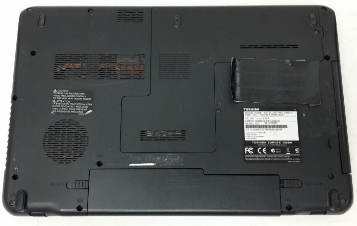 Toshiba Satellite Pro C660-171 - i3 M370 2.4 GHz - 3GB Ram - 15.6" - 240GB SSD - Windows 10 Pro - Image 4