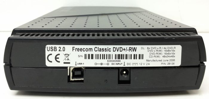 Freecom Classic Series 28136 DVD+/-RW External Drive - Image 3