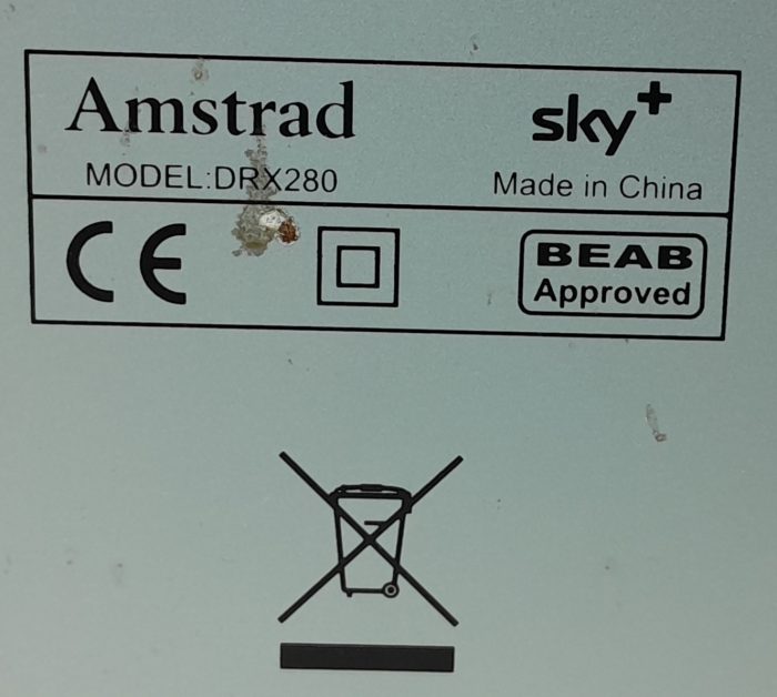 Sky+ Amstrad DRX280 Digital Media Player - Image 3