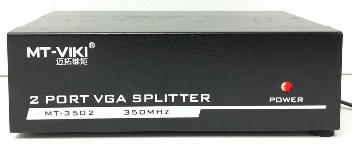 MT-Viki MT-3502 2 Port VGA Splitter - Image 2
