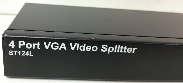 Startech.com ST124L 4 Port VGA Video Splitter - Image 3