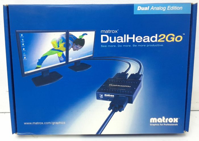 Matrox D2G-A2A-IF DualHead2Go Display Expansion Unit - Image 2