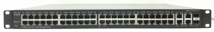 Cisco SF300-48 48-Port 10/100 Managed Switch - Image 2