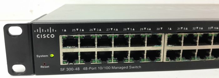 Cisco SF300-48 48-Port 10/100 Managed Switch - Image 6