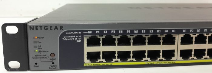 Netgear Prosafe GS752TP 48 Port Gigabit Smart Switch With PoE & 4 SFP Ports - Image 6