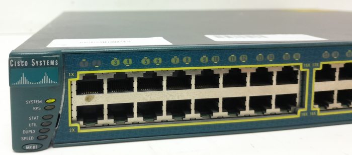 Cisco Catalyst 3550 WS-C3550-48-SMI 48-Port Switch - Image 6