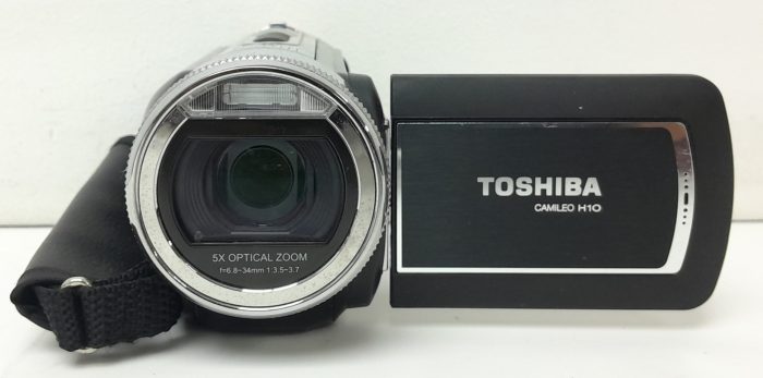 Toshiba Camileo H10 PX1456K-1CAM HDMI TV 5X Optical Zoom Camcorder - Image 2