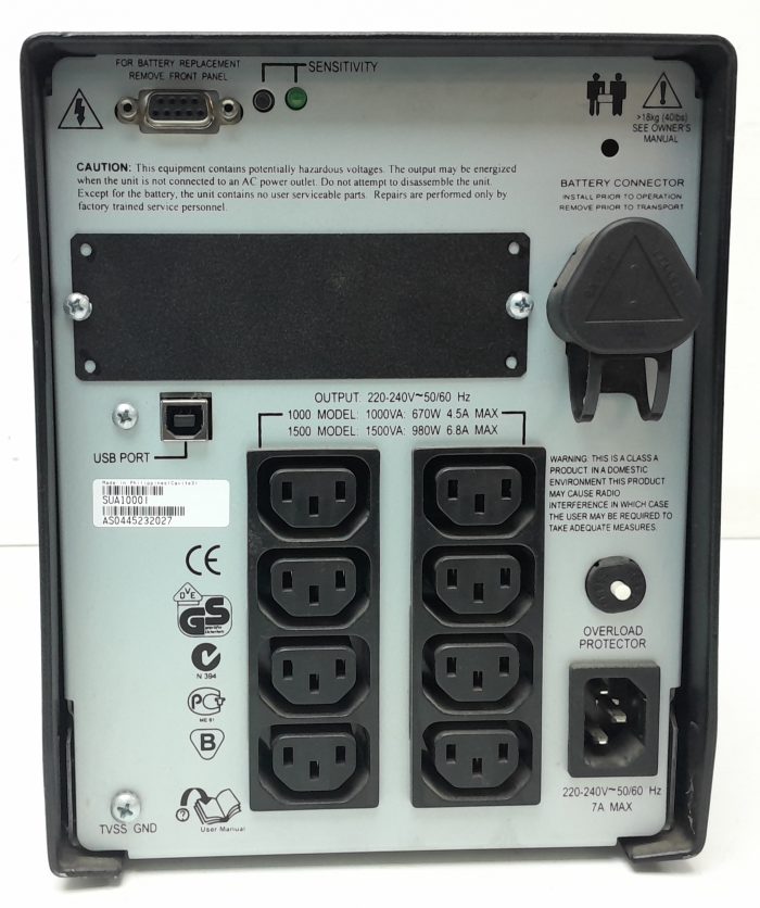APC Smart-UPS 1000 SUA1000I Uninterruptible Power Supply (UPS) - Image 4