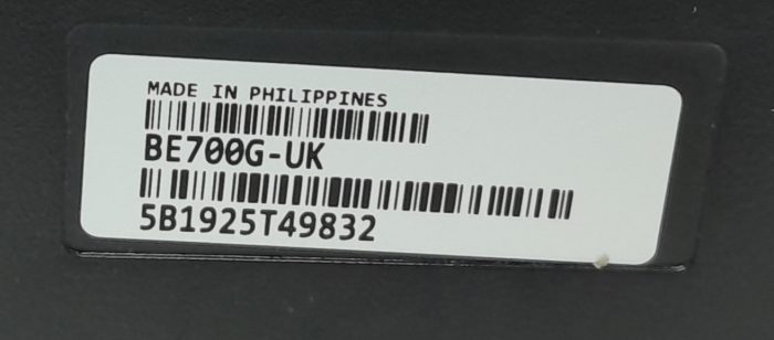 APC Back-UPS ES 700 BE700G-UK Uninterrupted Power Supply (UPS) - Image 3