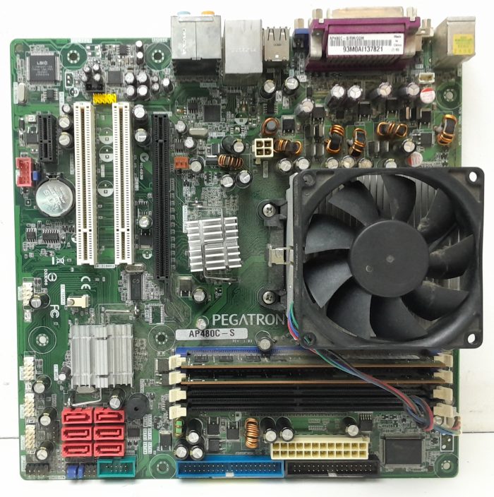 Pegatron AP4800C-S/RM - Athlon Core 4850e 2.5GHz - DDR2 - 2GB Ram - Motherboard with IO Shield - Image 2