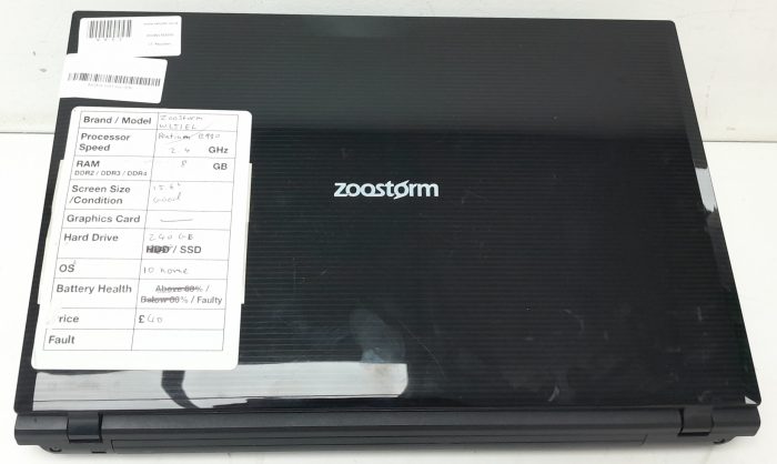 Zoostorm W251EL - Pentium B980 2.4GHz - 8GB Ram - 15.6" - 240GB SSD - Windows 10 Home - Image 4