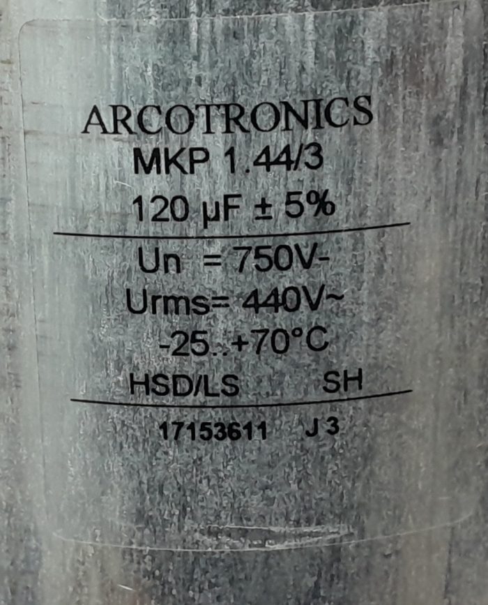 Arcotronics MKP 1.44/3 Capacitor - Image 3