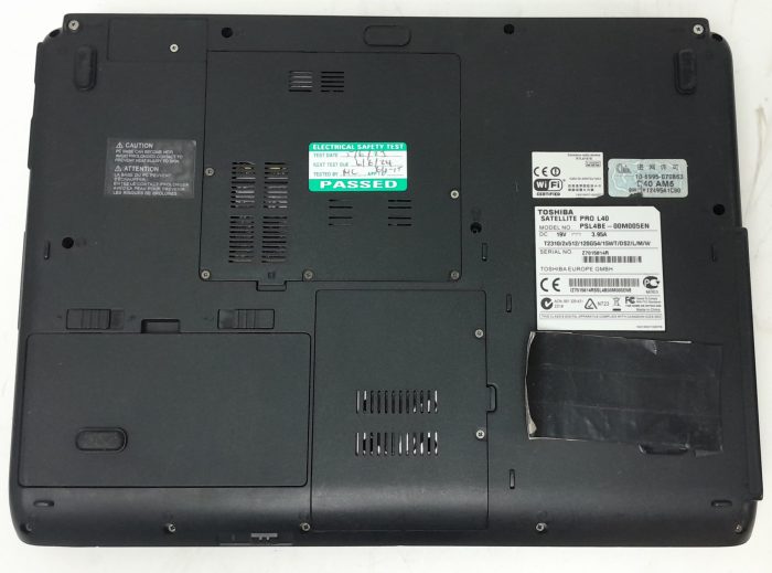 Toshiba Satellite Pro L40 PSL4BE-00M005EN - Pentium T2310 1.46GHz - 1GB RAM - 15.4" - 120GB HDD - Windows 10 Home - Image 5