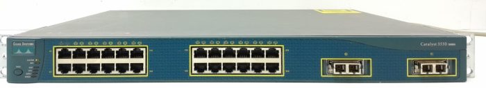 Cisco Catalyst 3550 WS-C3550-24-SMI 24 Port Switch - Image 2