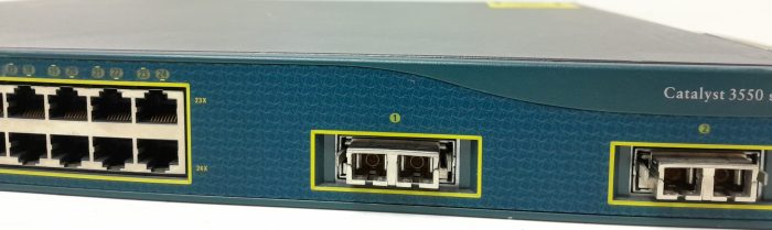 Cisco Catalyst 3550 WS-C3550-24-SMI 24 Port Switch - Image 6