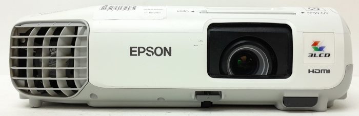 Epson H692B EB-X27 HDMI VGA LCD Projector with 5551 Lamp Hours Used - Image 7