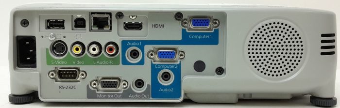 Epson H692B EB-X27 HDMI VGA LCD Projector with 5551 Lamp Hours Used - Image 5