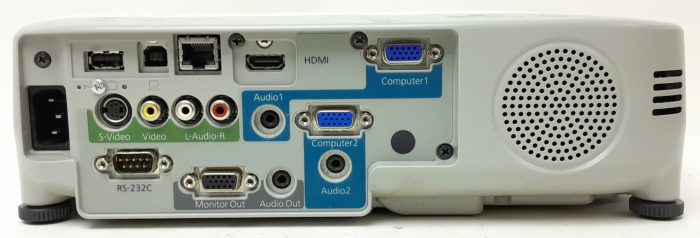 Epson H692B EB-X27 HDMI VGA LCD Projector with 4822 Lamp Hours Used - Image 5