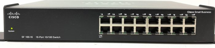 Cisco SF100-16 16 Port 10/100 Ethernet Switch - Image 5