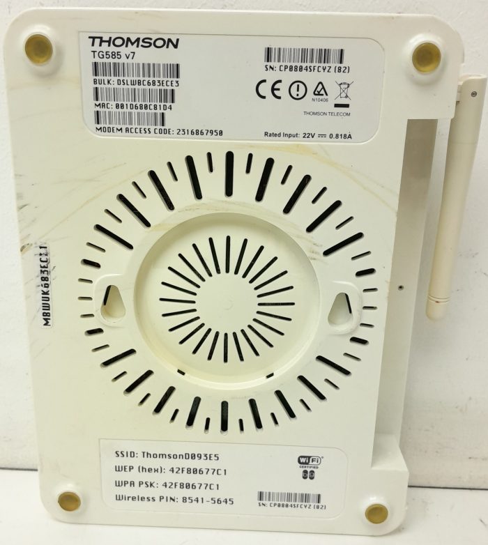 Joblot 3x Thomson TG585 v7 Wireless Access Point - Image 3