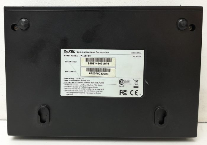 ZyXEL P-600 Series P-660H-D1 Etthernet Router - Image 3