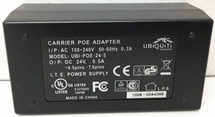 Ubiquiti UBI-POE-24-5 I.T.E  Power Supply - Image 3