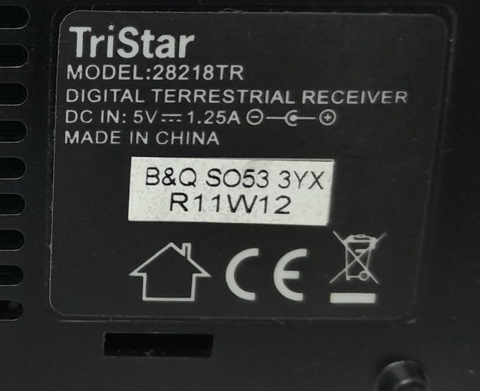TriStar 28218TR Digital Terrestial Receiver - Image 3
