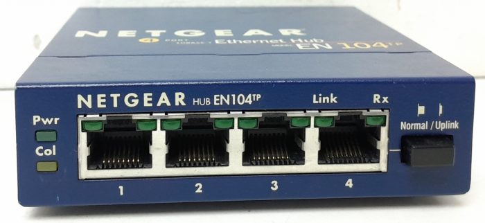 Netgear EN104 TP 4-Port 10Base-T Ethernet Hub - Image 2