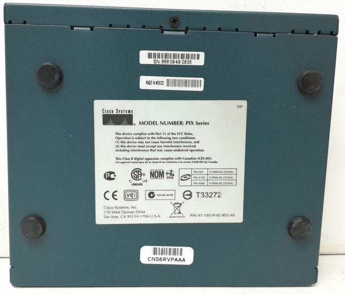 Cisco PIX-501 PIX Series Security Appliance Firewall - Image 3