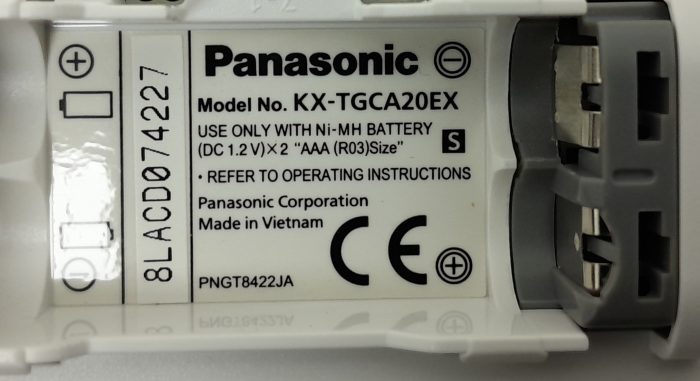 Panasonic KX-TGCA20EX IP DECT Phone With Answering Machine - Image 3