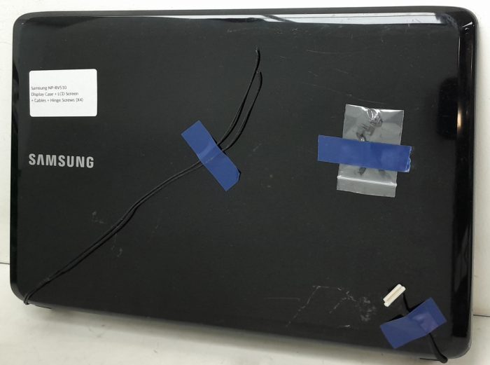 Samsung NP-RV510 Display Case + LCD Screen + Cables & 4x Hinge Screws - Image 4