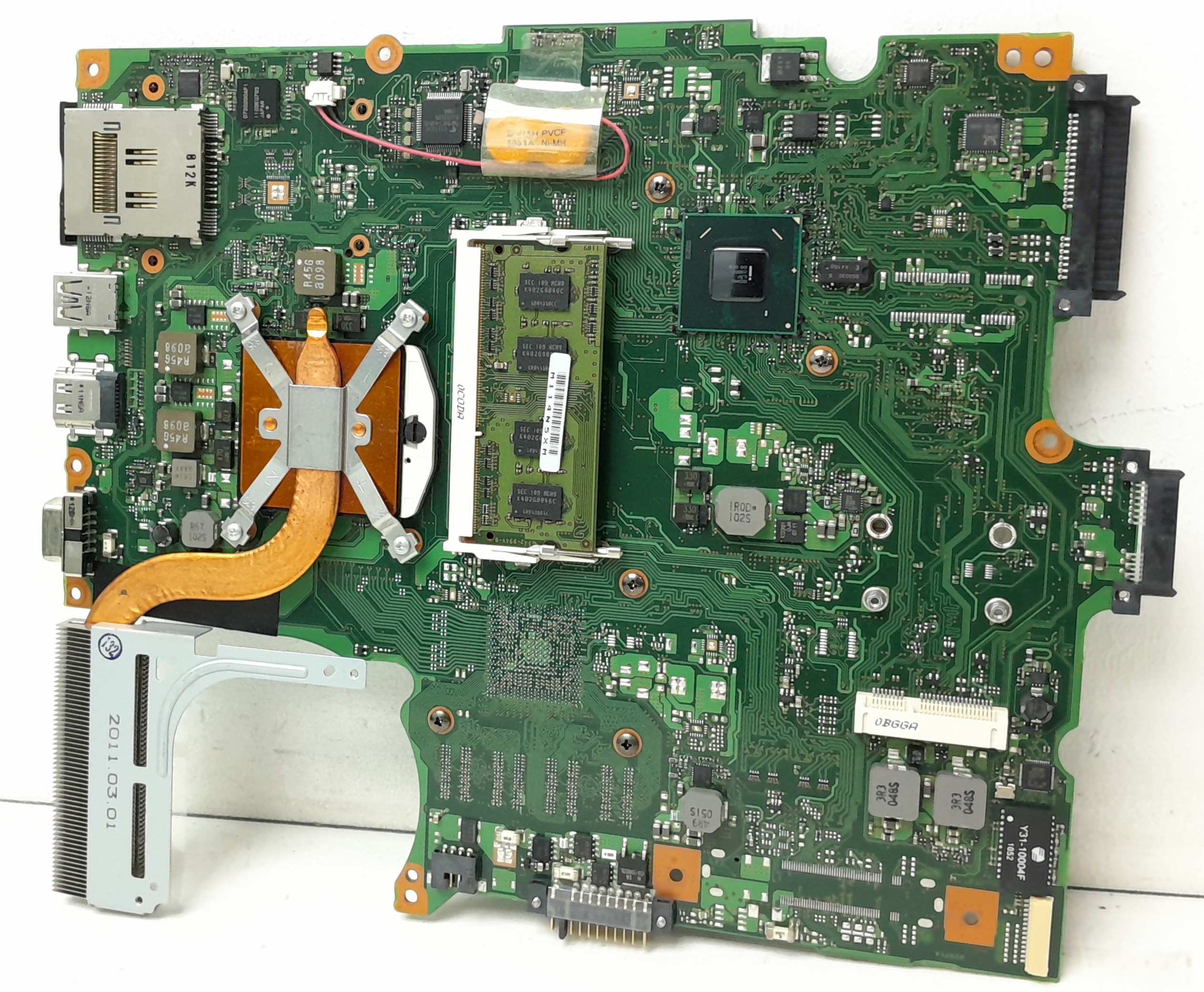 20240624_165535 Toshiba Satelliete Pro R850-15E Motherboard + Ram FAL5SY2 A2971 Battery Flat - Image 1