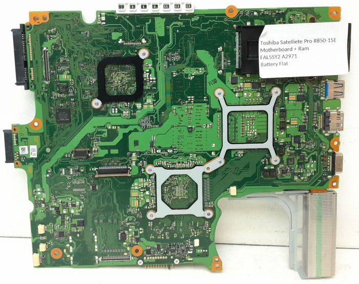 Toshiba Satelliete Pro R850-15E Motherboard + Ram FAL5SY2 A2971 Battery Flat - Image 4