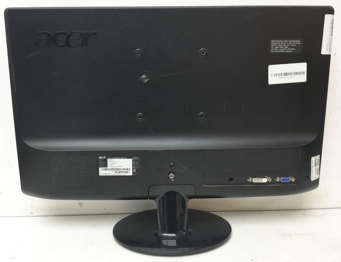 Acer S221HQL 21.5" DVI VGA LCD Monitor - Image 5