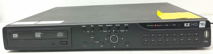 EZHD16 Network Video Recorder with DVD Recorder - Image 2